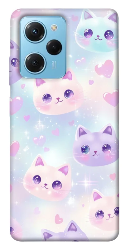 Чехол на Xiaomi Poco X5 Pro 5G Funny Kittens ver.4 фото 1 из 1