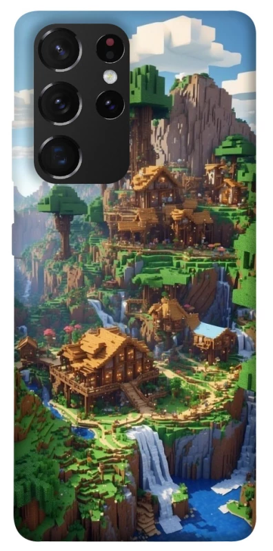 Чохол на Samsung Galaxy S21 Ultra Minecraft universe фото 1 з 1