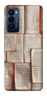 Чехол на TECNO Camon 18 Pro Книги фото 1 из 1