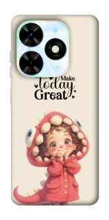 Чехол на TECNO Spark Go 2024 Make today great фото 1 из 1