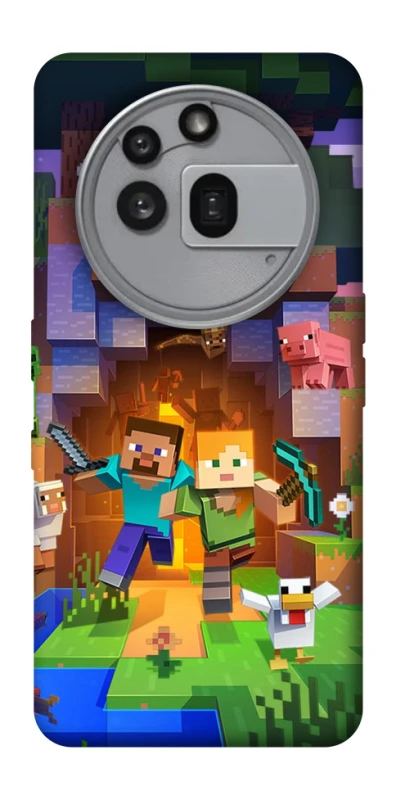 Чехол на Nothing Phone (3a) Pro Minecraft game фото 1 из 1