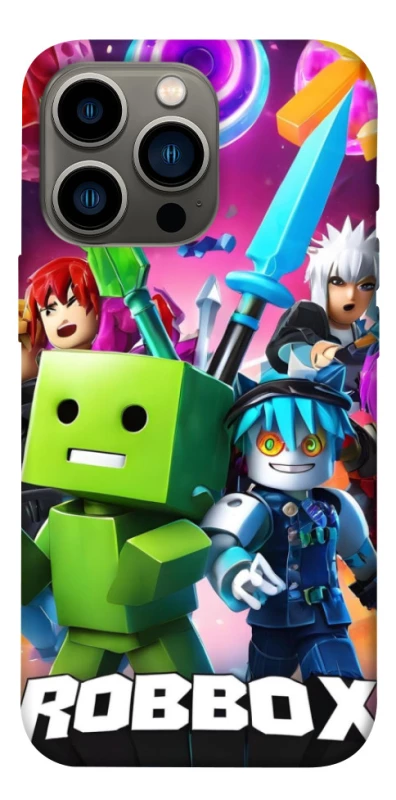 Чехол на Apple iPhone 13 Pro (6.1") Roblox gaming heroes фото 1 из 1