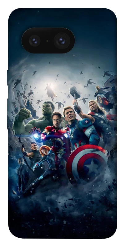 Чохол на Google Pixel 8 Marvel heroes фото 1 з 1