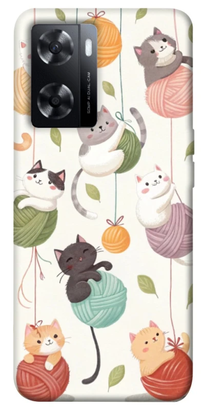 Чохол на Oppo A57s Funny Kittens фото 1 з 1