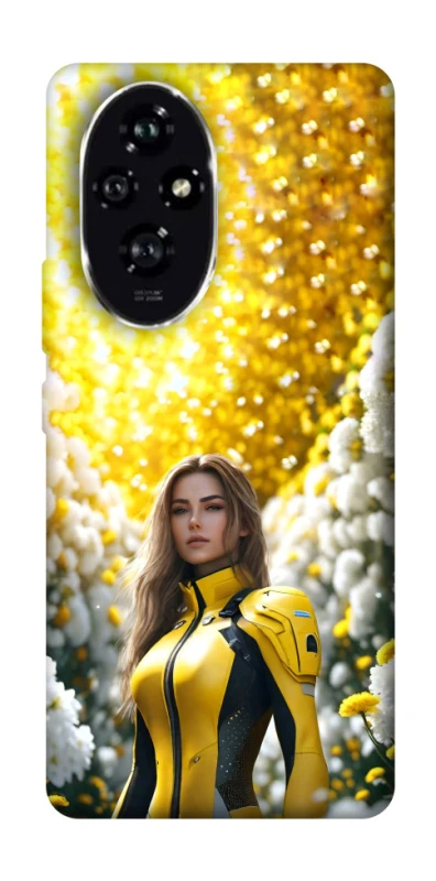 Чехол на Honor 200 Cyber space girl ver.2 фото 1 из 1