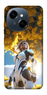 Чохол на TECNO Spark Go 1 Cyber space girl ver.3 фото 1 з 1