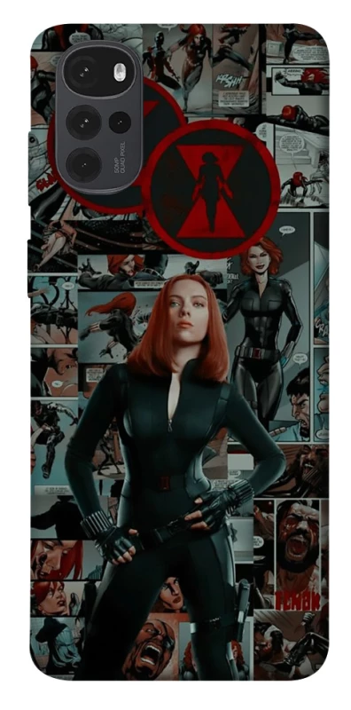 Чохол на Motorola Moto G22 Black Widow фото 1 з 1
