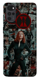 Чохол на Motorola Moto G22 Black Widow фото 1 з 1