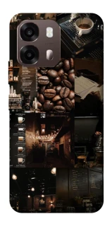 Чохол на Oppo A6 Coffee collage ver.1 фото 1 з 2