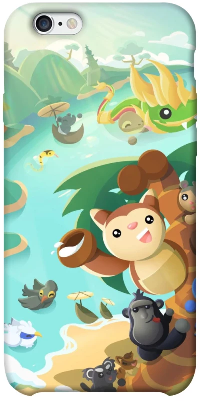 Чохол на Apple iPhone 6/6s plus (5.5") Adopt Me Tropical Adventure фото 1 з 1