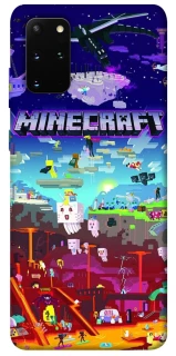 Чехол на Samsung Galaxy S20+ Minecraft world фото 1 из 1