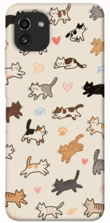 Чехол на Samsung Galaxy A03 Cat style ver.2 фото 1 из 1