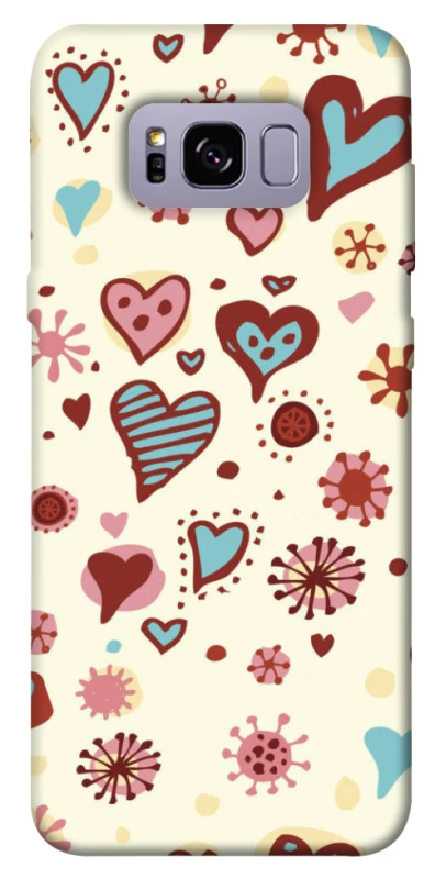 Чохол на Samsung G955 Galaxy S8 Plus Pretty hearts фото 1 з 1