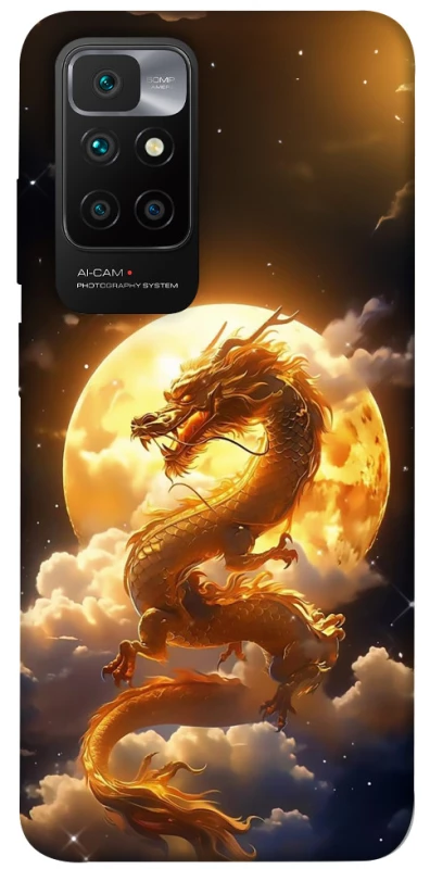 Чехол на Xiaomi Redmi 10 Golden Dragon фото 1 из 1