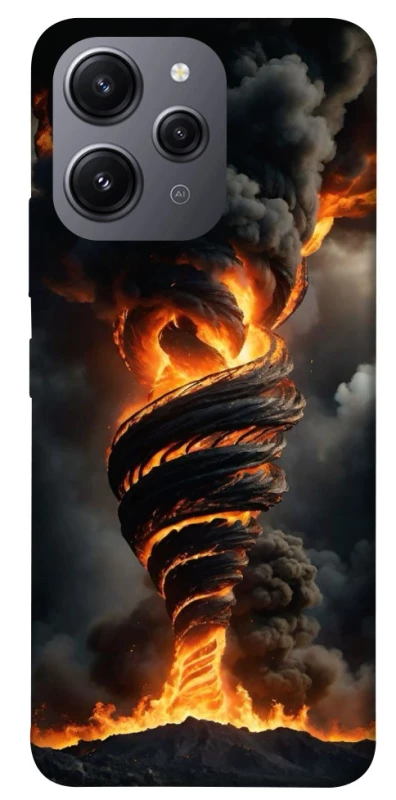 Чехол на Xiaomi Redmi 12 Огненный торнадо фото 1 из 1