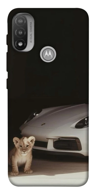 Чохол на Motorola Moto E20 Porsche white фото 1 з 1