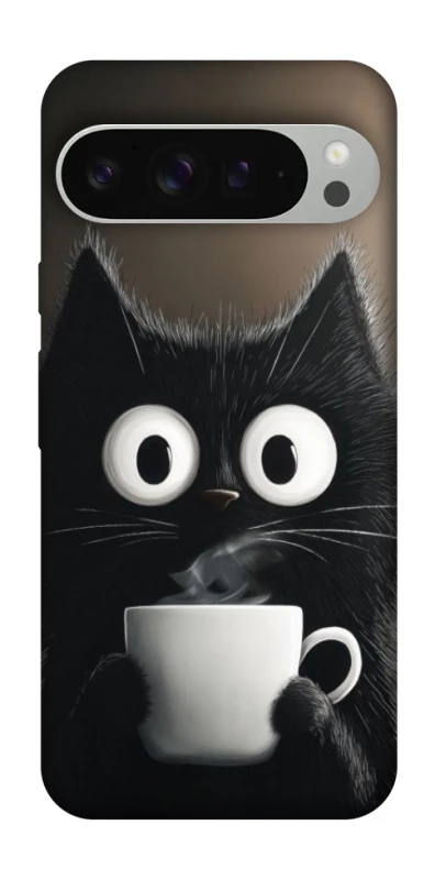 Чохол на Google Pixel 9 Pro XL morning cat фото 1 з 1