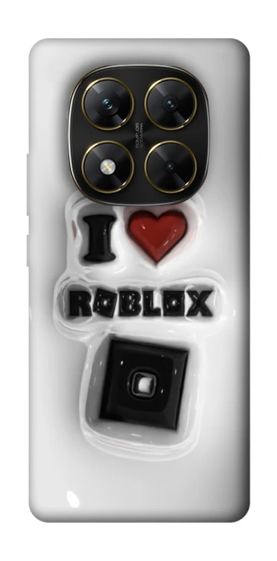 Чохол на Xiaomi Poco X7 I love Roblox фото 1 з 1