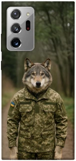 Чехол на Samsung Galaxy Note 20 Ultra Волк защитник фото 1 из 1