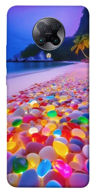 Чохол на Xiaomi Redmi K30 Pro / Poco F2 Pro Каміння світиться на березі фото 1 з 1