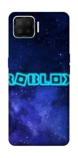Чехол на Oppo A73 (2017) Roblox Space Logo Blue фото 1 из 1