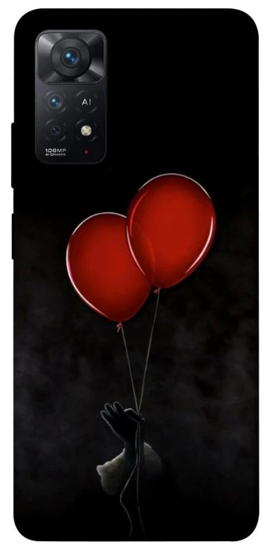Чехол на Xiaomi Redmi Note 11 Pro 4G/5G Reds Balloons фото 1 из 1
