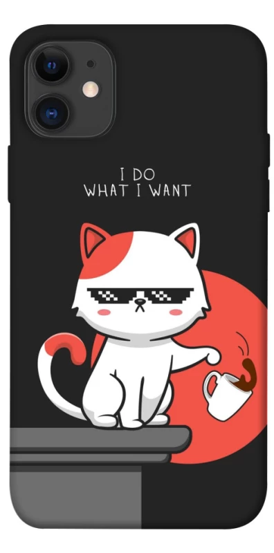 Чохол на Apple iPhone 11 (6.1") I do what i wont фото 1 з 1