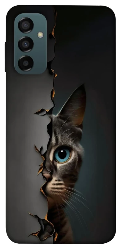 Чохол на Samsung Galaxy M14 5G Кіт-підглядач v2 фото 1 з 1