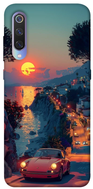Чохол на Xiaomi Mi 9 Porsche sunrise фото 1 з 1