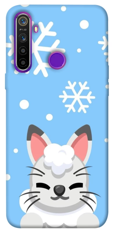 Чохол на Realme 5 Adopt Me Snow Kitty Smile фото 1 з 1
