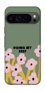 Чехол на Google Pixel 9 Pro Doing my best фото 1 из 1