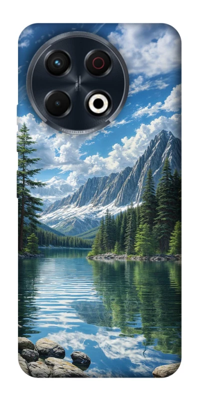 Чехол на TECNO Spark 30 Pro (KL7) River in the mountains фото 1 из 1