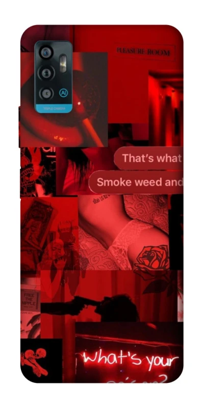 Чохол на ZTE Blade A71 Love collage ver.1 фото 1 з 1