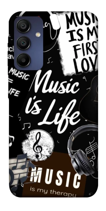 Чохол на Samsung Galaxy A15 4G/5G Music is Life фото 1 з 1