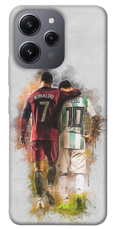 Чохол на Xiaomi Redmi 12 Ronaldo та Messi фото 1 з 1