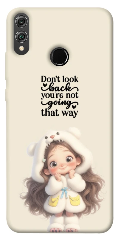 Чехол на Huawei Honor 8X Don't look back фото 1 из 1