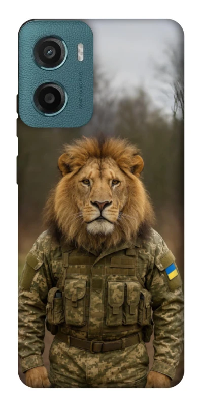 Чохол на Motorola Moto G06 Лев захисник фото 1 з 1