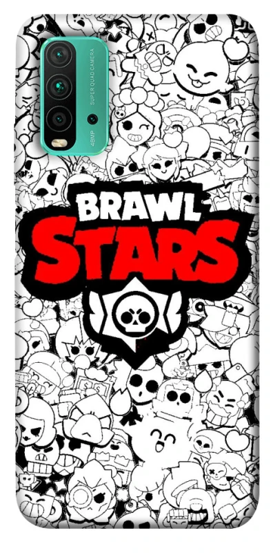 Чохол на Xiaomi Redmi Note 9 4G / Redmi 9 Power Brawl Stars ver.10 фото 1 з 1