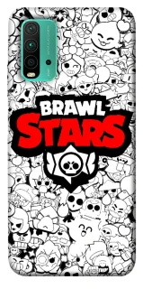 Чохол на Xiaomi Redmi Note 9 4G / Redmi 9 Power Brawl Stars ver.10 фото 1 з 1