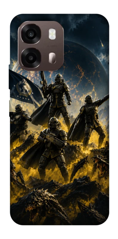 Чохол на Oppo A6 HELLDIVERS фото 1 з 2