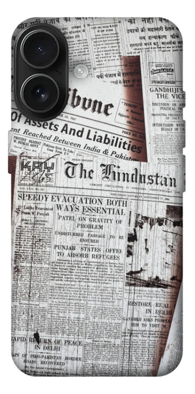 Чохол на Apple iPhone 17 (6.3") Газети фото 1 з 1