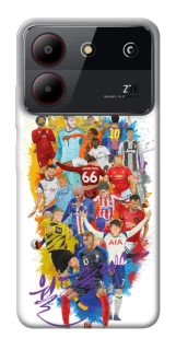 Чохол на ZTE Blade A54 4G Football Abstract v2 фото 1 з 1