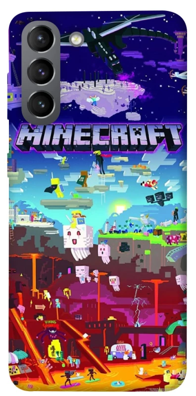 Чехол на Samsung Galaxy S21 Minecraft world фото 1 из 1
