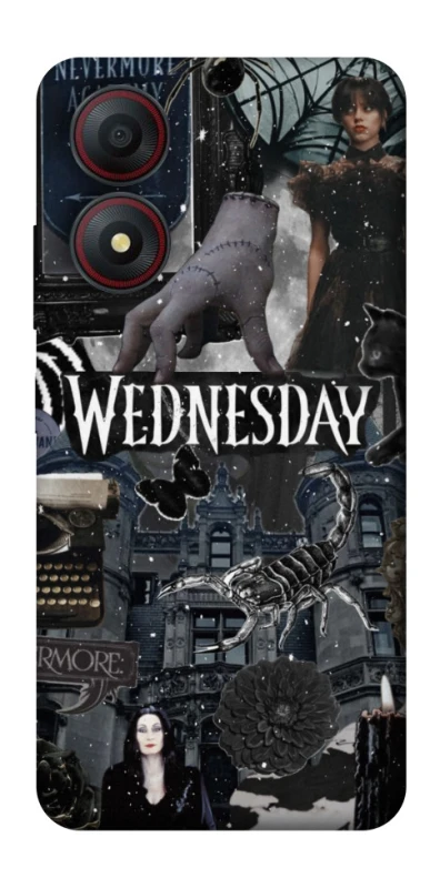 Чохол на ZTE Blade A34 4G Wednesday Collage ver.2 фото 1 з 1