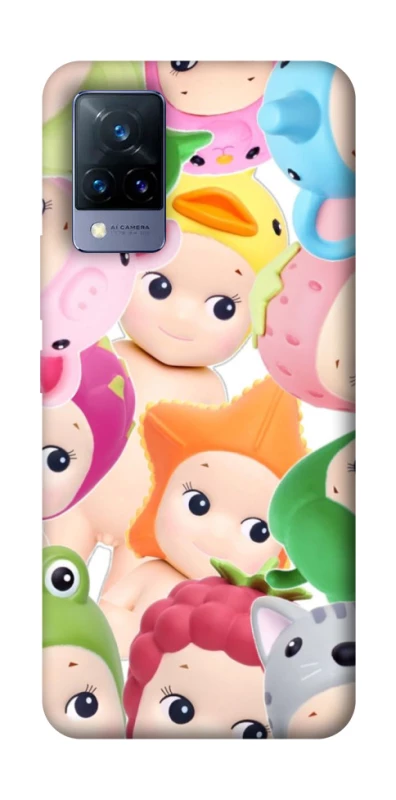 Чехол на Vivo V21 Fruit-Zoo Kaleidoscope фото 1 из 1