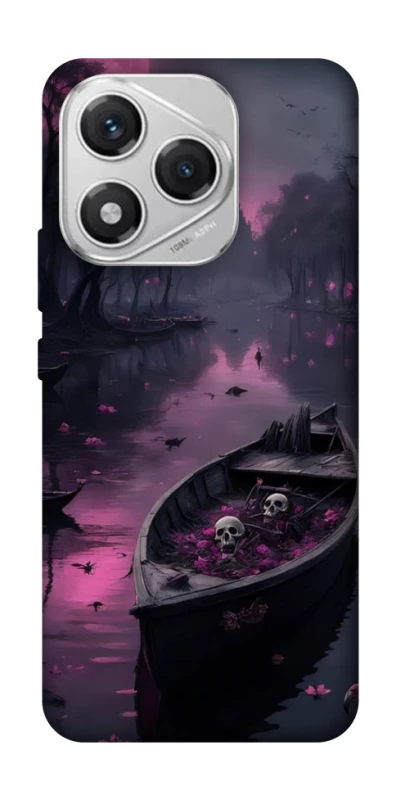 Чехол на Honor 400 Lite Boat and flamingo фото 1 из 1