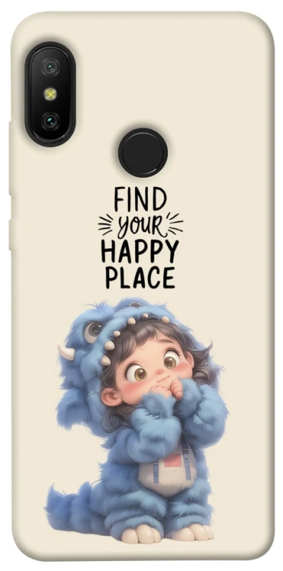 Чохол на Xiaomi Mi A2 Lite / Xiaomi Redmi 6 Pro Happy Place фото 1 з 1