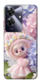 Чохол на Realme Note 60 Labubu & Flowers ver.1 фото 1 з 1
