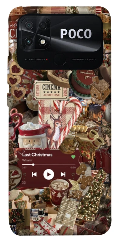 Чохол на Xiaomi Poco C40 Christmas spirit ver.4 фото 1 з 1