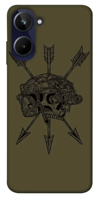 Чохол на Realme 10 4G Mil skull фото 1 з 1